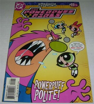 Powerpuff Girls 22 (dc Comics 2002) My Fair Fuzzy Cartoon Network (vf) Rare