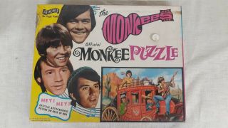 Vintage Rare The Monkees Puzzle