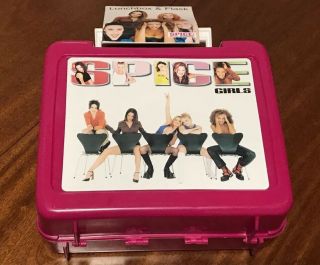 Spice Girls Official Pink Lunchbox And Flask In With Tags Rare
