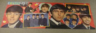 All The Beatles Poster George Newnes With Rare Polythene Bag - 50 Inches Wide
