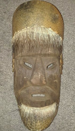 Disneyland Jungle Cruise Vintage Rare Tribal Mask Prop Last Dl Mask