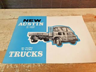 1962 Austin Trucks Australian Sales Brochure Rare