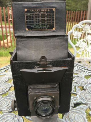 Rare Folmer Graflex Corp,  R.  B.  Graflex Series B,  4 1/4 X 3 1/4 Camera.
