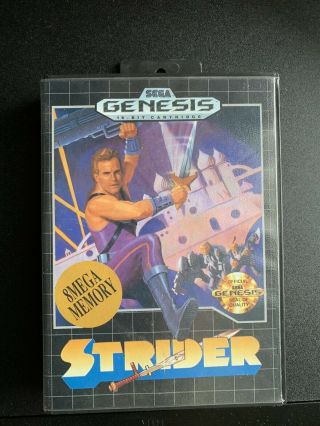 Strider (sega Genesis,  1990) Capcom Rare.