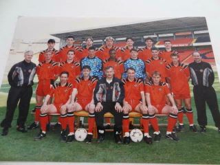 Dundee United Fc Circa 1993 - 1995 Squad Rare Press Photograph