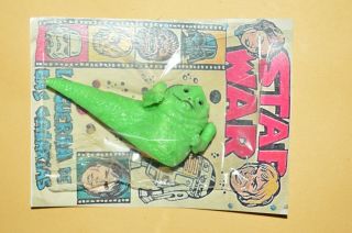 Very Rare Toy Mexican Pack Figure Bootleg Star Wars Jabba Green