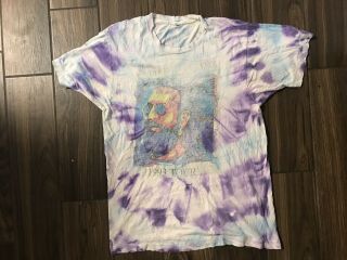 Vintage Rare Shirt T Shirt Vtg 1993 Jerry Garcia 90s Xl Band Tour