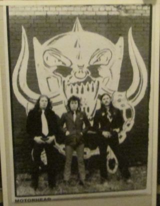 Motorhead Rare Poster Mid 2000 