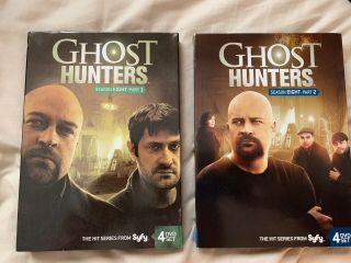 Ghost Hunters: Season Eight (8) : Part 1 & 2 Very Rare 8 Disc Set Vg W Slipcovers