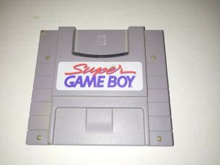 Rare Snes Nintendo Game Boy Gameboy Cartridge Adapter 1994 Vgc Ships