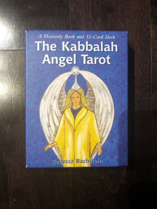 Kabbalah Angel Tarot (very Rare Out Of Print) 32 Card Set By Rebecca Bachstein