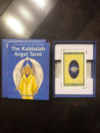 Kabbalah Angel Tarot (VERY RARE Out of Print) 32 Card Set by Rebecca Bachstein 2
