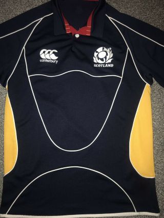 Scotland Rugby Training Shirt 2007/08 Large Rare