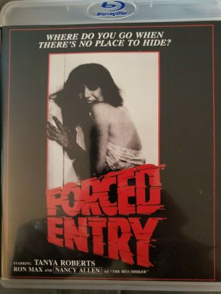 Forced Entry Blu - Ray Rare Aka The Last Victim Tanya Roberts 2 Cuts Of Film