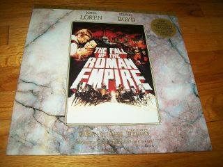 The Fall Of The Roman Empire 2 - Laserdisc Ld Widescreen Format Rare