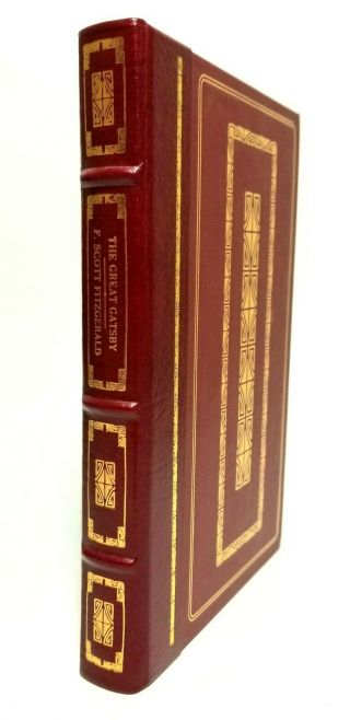 Rare F Scott Fitzgerald The Great Gatsby Franklin Library Leather 1982