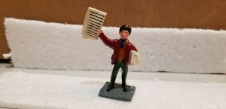 Trophy Toy Soldiers Of Wales Civilian C Newspaper Boy Brown Hair Rare