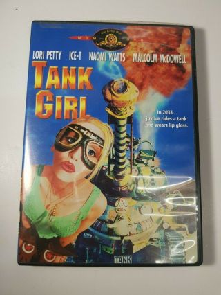 Tank Girl (dvd,  1995) Rare Oop