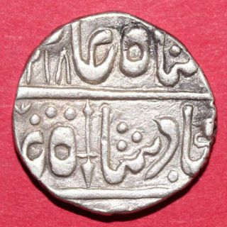 Jodhpur State - One Rupee - Rare Silver Coin Bw17
