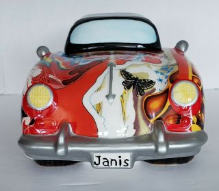 RARE RETIRED Janis Joplin Musical Box Cookie Jar/Container 