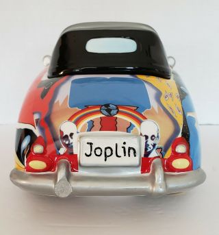 RARE RETIRED Janis Joplin Musical Box Cookie Jar/Container 