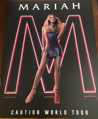 Caution Tour Program Book - Mariah Carey Rare American Edition