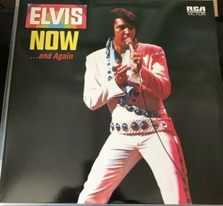 Elvis Presley Ftd Vinyl Record Now And Again,  Deleted Very Rare And Collectible