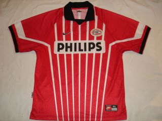 Psv Eindhoven Home Football Shirt 1997 1998 Nike Size Adult Xl Netherlands Rare