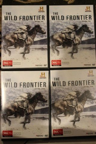 The Wild Frontier Rare Deleted Oop Dvd Volume One,  Two,  Three & Four 1,  2,  3,  4