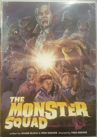 The Monster Squad Rare Dvd Shane Black & Fred Dekker Comedy Horror Monster Movie