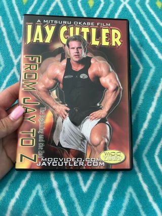 Jay Cutler Dvd From Jay To Z.  Rare• Oop 6 Hrs 43 Minutes.