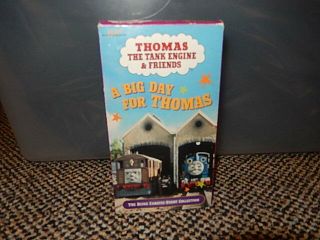 Thomas Train Tank Engine & Friends - A Big Day For Thomas Vhs Video Rare