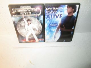 Saturday Night Fever 1979 & Staying Alive 83 Rare Dvd Set Disco John Travolta