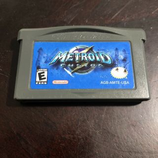 Authentic Metroid Fusion Rare Game Nintendo Gameboy Advance Gba