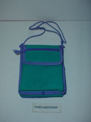 RARE Nintendo Game Boy Color Pokemon Blue Carrying Travel Case Teal / Purple 2