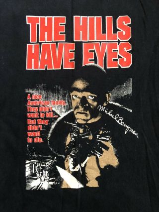 The Hills Have Eyes Vintage Shirt Horror Movie Rare Cult Film Halloween Krueger 2