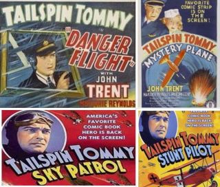 Tailspin Tommy 4 Movies From 1939 Rare Classic Dvd Sky Patrol Stunt Pilot