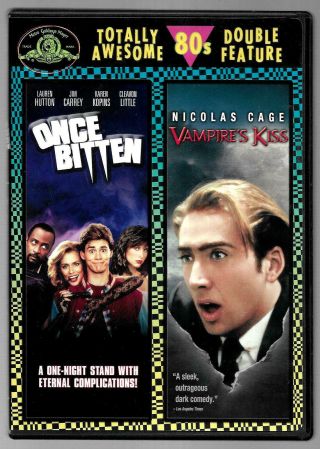 Once Bitten/vampires Kiss (dvd,  2 - Disc Set) Rare&oop/htf Good Cond,  Shippn