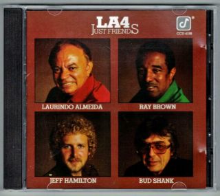 La4:just Friends - Ray Brown,  Bud Shank - Concord/bellaphon - Interpress - Germany - Rare