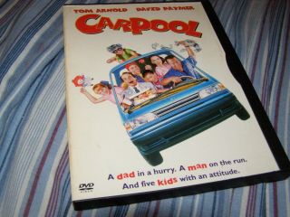 Carpool (r1 Dvd) Rare & Oop Tom Arnold David Paymer 16:9 Widescreen