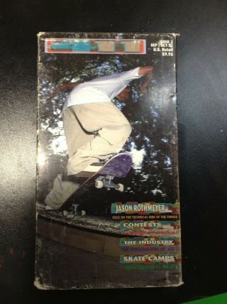 411 Vhs Skateboard Video Tape Issue 2 Rare Case Has Slight Wear And Tear Edges