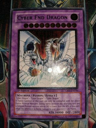 Crv - En036 Cyber End Dragon Ultimate Rare 1st Edition Yugioh