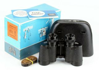 Legendary German 8 X 30 Binoculars Carl Zeiss Jena - Deltrintem 8x30 Boxed Rare