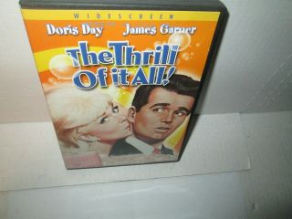 The Thrill Of It All Rare Comedy Dvd Doris Day James Garner 1960s