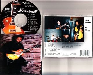 Calvin Mckinnie - Live In Chicago - Rare Blues Guitar Cd (2004) Hirotaka Konishi