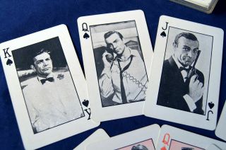 Japanese Exclusive 007 JAMES BOND GOLDFINGER PLAYING CARDS 1965 Completed RARE 5