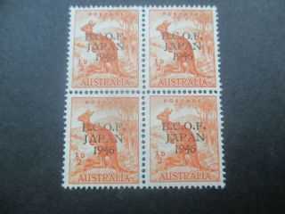 Pre Decimal Stamps: Bcof Block - Rare (c386)