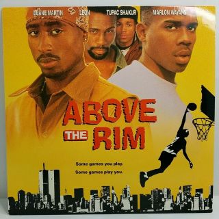 Above The Rim Laserdisc - Tupac Shakur - Rare