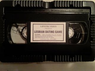 Lesbian Dating Game vhs rare cult 80 ' s vintage sleaze Big Box Lipstik Video 3
