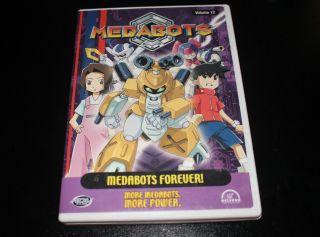 Extremely Rare Medabots Forever Volume 12 Dvd Out Of Print Anime Nelvana